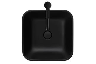 Aufsatzbecken Athrazit Form 1