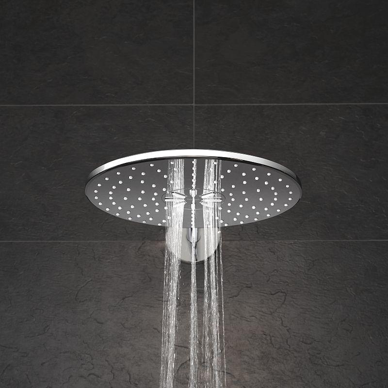 Runde Kopfbrause SmartActive chrom