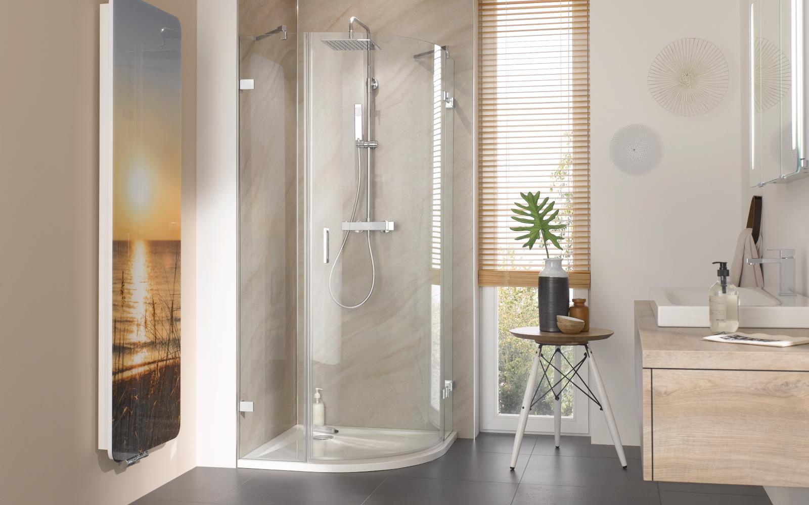 Runddusche aus der Serie Atelier Plan von HSK